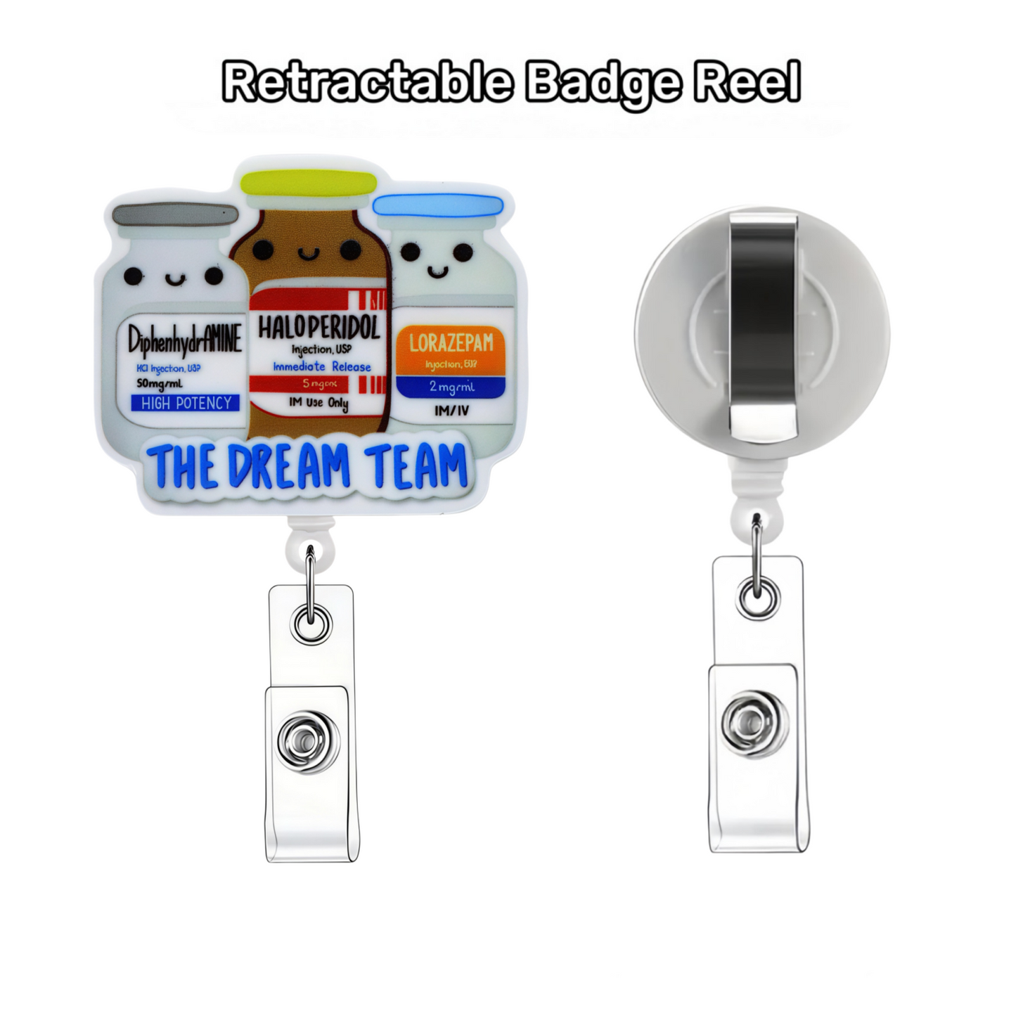 Acrylic The Dream Team Badge Reel