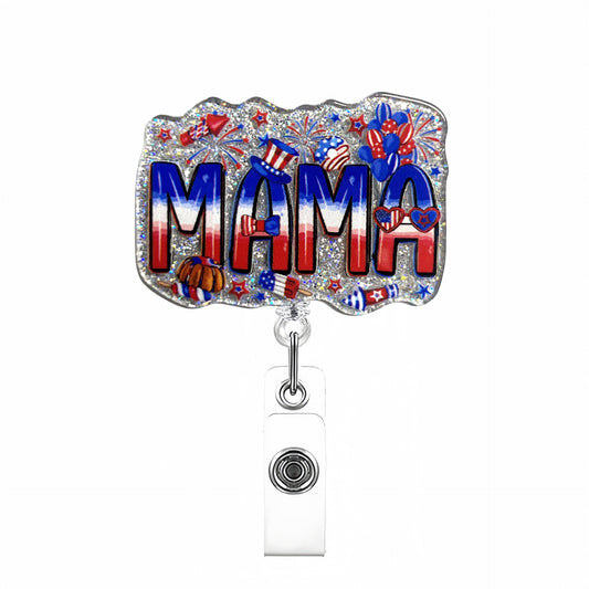 Acrylic American Theme MAMA Badge Reel