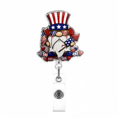 Acrylic American Theme Goblin Badge Reel
