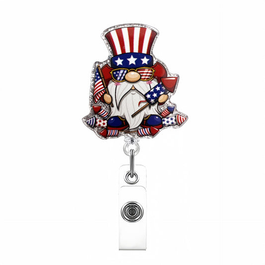 Acrylic American Theme Goblin Badge Reel