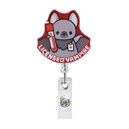 Acrylic Licensed Vampire Retractable Badge Reel