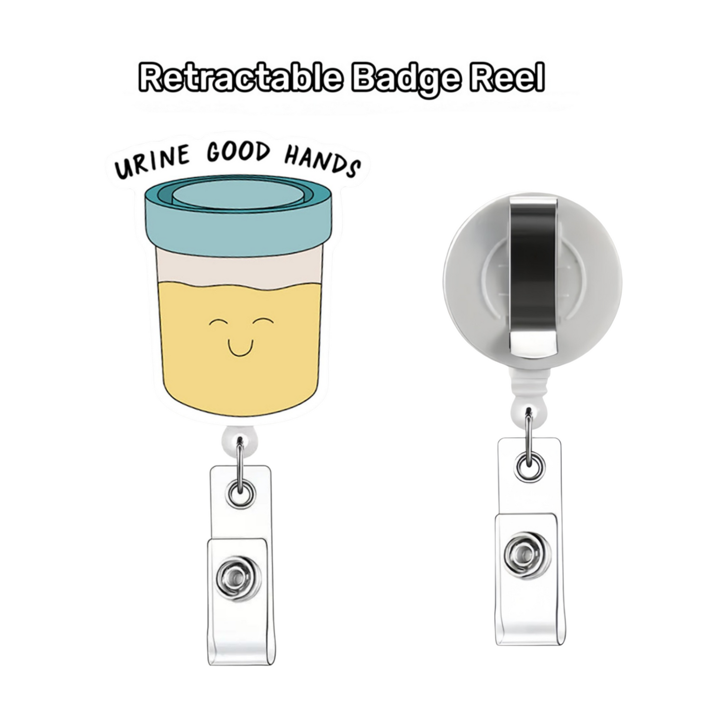Acrylic Retractable Badge Reel Badge Reel