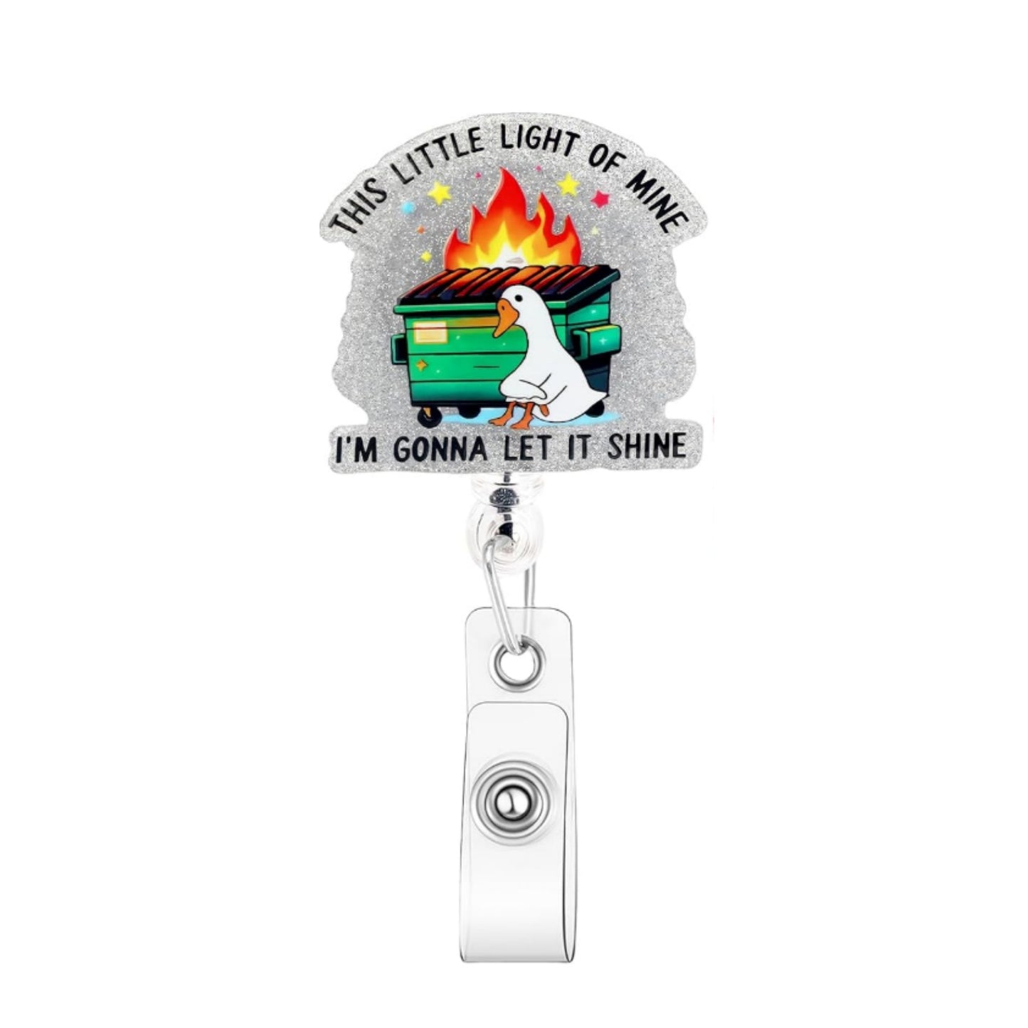 Acrylic Firebox with Goose Badge Reel