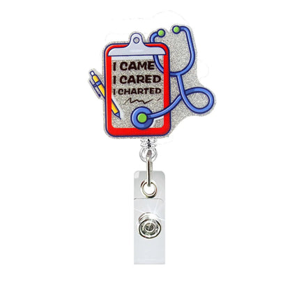 Acrylic Stethoscope with NotepadBadge Reel
