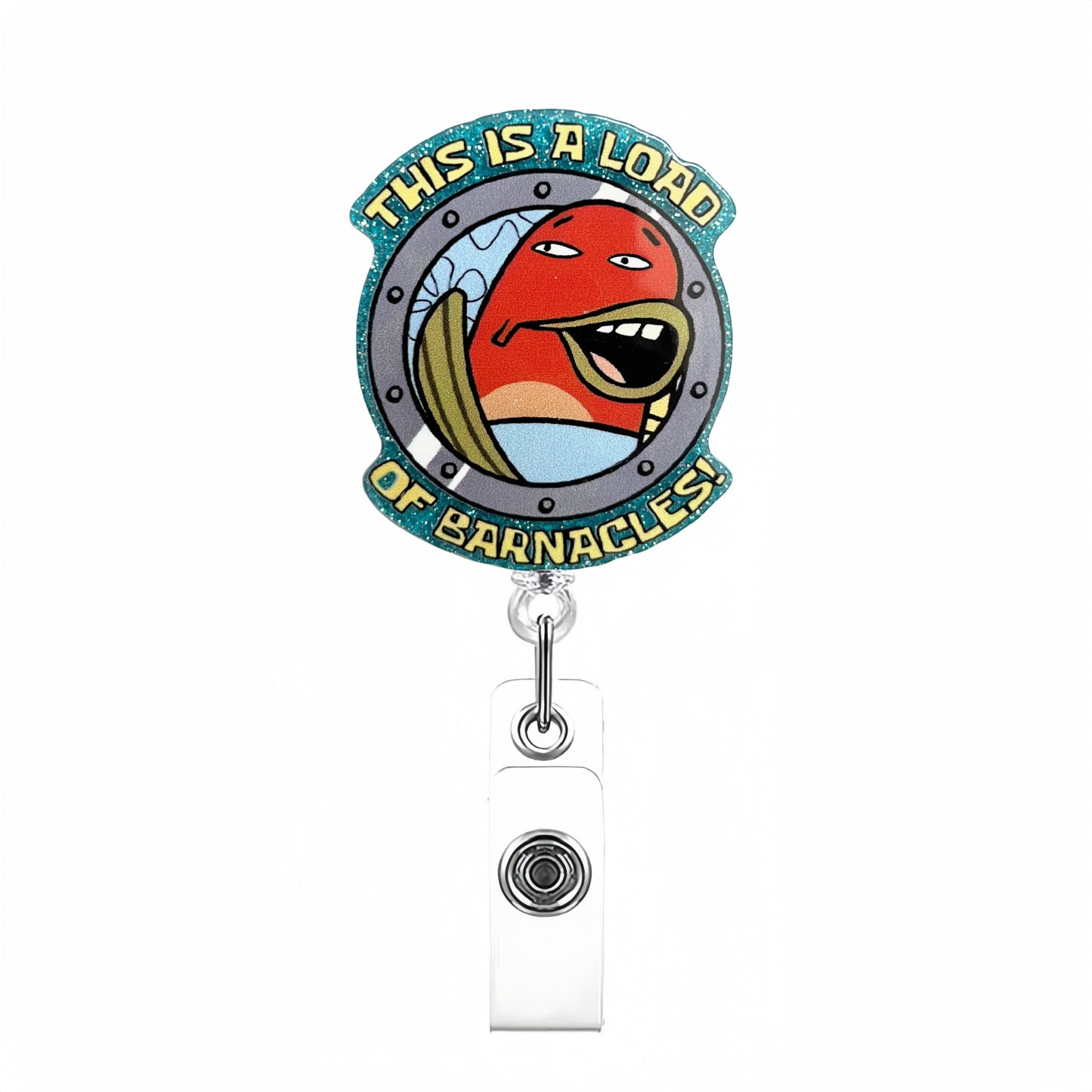 Acrylic This Is A Load Badge Reel