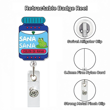 Acrylic SNANA Badge Reel