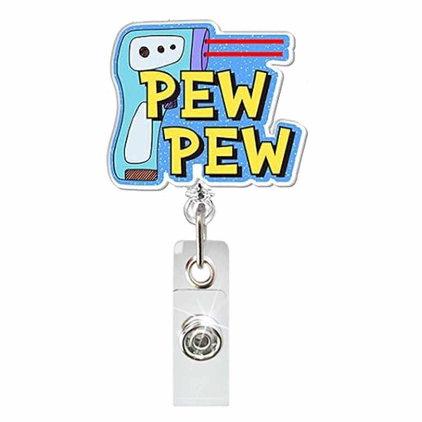 Acrylic PEW Badge Reel
