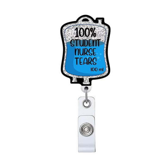 Acrylic 100% Student Nurse Tears Badge Reel